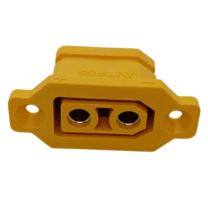 Amass - XT90E-F Panel Tipi Dişi Konnektör - XT90 Plug (Çok Al Az Öde İle %20'ye Varan İndirimli) - Amass