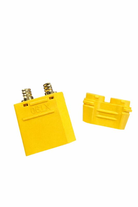 Amass - XT90H-M Panel Tipi Erkek Konnektör - XT90 Plug (Çok Al Az Öde İle %20'ye Varan İndirimli) - 1
