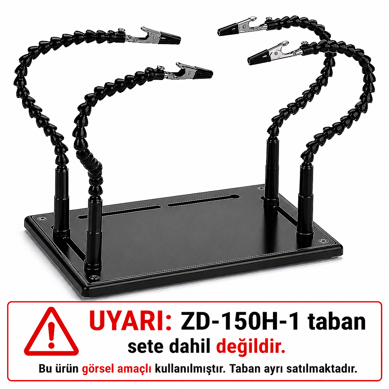 ZD-11P 4 Adet Timsah Uçlu PCB Tutucu - TABANSIZ (Çok Al Az Öde İle %20'ye Varan İndirimli) - Marxlow